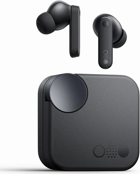 CMF Buds Wireless Earbuds,42dB Active Noise Cancellation,50mAh 35.5H Playtime IP54 Waterproof Earphones Night Black TWS earbuds,compact wireless buds,Bluetooth ear tips,
