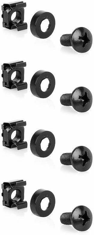 Cmple - Blank 1U Rack Mount Blank Spacer for 19-Inch Wide Server Network Racks or Cabinets, Steel - Black