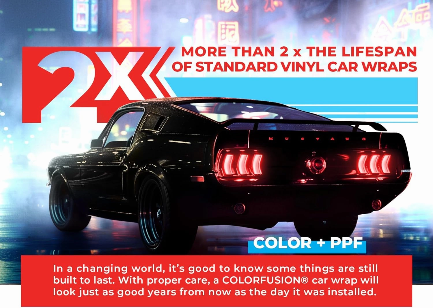 ColorFusion PPF by VViViD, Gloss Metallic Black Dry Apply PPF Vinyl Car Wrap Roll 20ft x 5ft