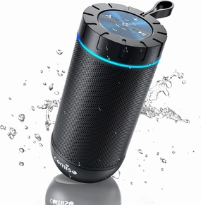 comiso Bluetooth Speaker, IP65 Waterproof Portable Speaker with 360 HD Stereo Sound, Punchy Bass, TWS Pairing, 24H Playtime, Wireless Speakers for Home/Outdoor/Camping/Beach, Gifts for Unisex floorstanding speakers,tower speakers,stereo floor speakers,