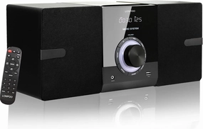 Compact Stereo System for Home, 30W CD Player with Speakers, Bluetooth, FM Radio, Aux-in, USB Playback, Earphone Output Port, DSP-Tech, Crisp-Sound, Remote balanced output player,audiophile player,hi-res digital player,
