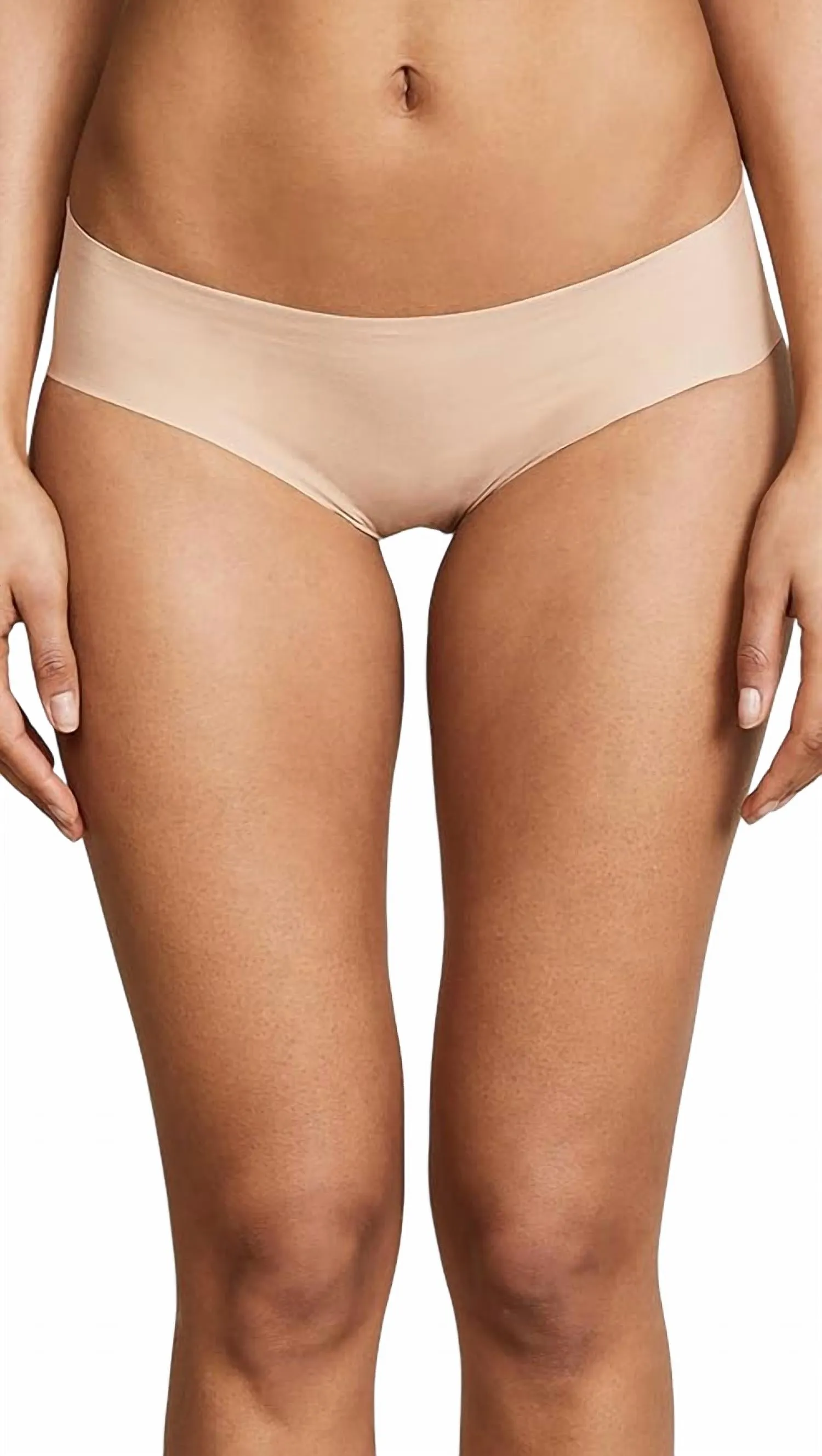 Cotton Bikini Bottom In Nude