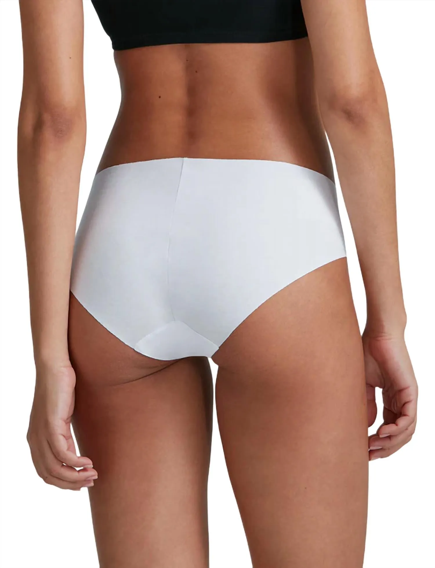 Cotton Bikini Bottom In White