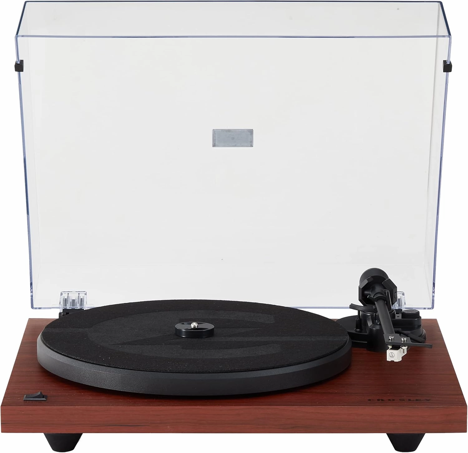 Crosley C6B-MA Belt-Drive Bluetooth Turntable Record Player with Adjustable Tone Arm, Mahogany belt-drive turntable,vinyl record player,audiophile turntable,