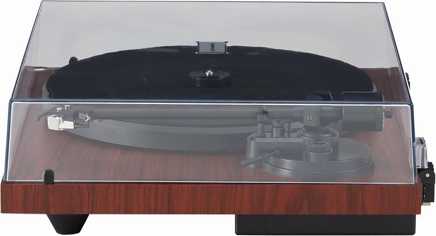 Crosley C6B-MA Belt-Drive Bluetooth Turntable Record Player with Adjustable Tone Arm, Mahogany