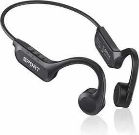 CXK Bone Conduction Headphones Bluetooth 5.3 Open Ear Headphones with Mic, Premium Loud Sound 8Hrs Playtime Bluetooth Headphones, IPX6 Waterproof Sports Headset for Running, Cycling, Walking wireless earbuds,Bluetooth earphones,true wireless stereo,