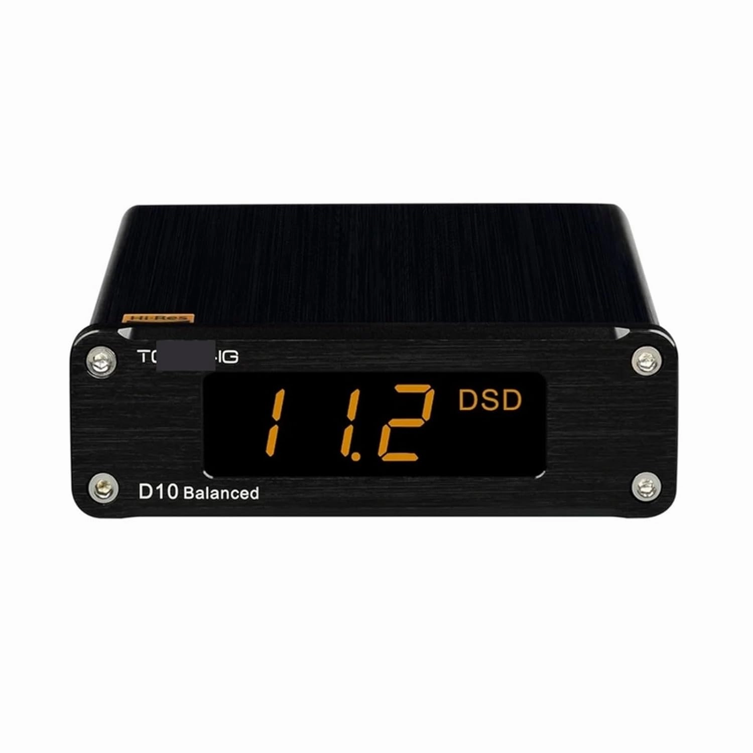D10 Balanced USB DAC ES9038Q2M DSD256 Analog/Digital Output Hi-Res D10B USB Audio Decoder(D10 Balanced Black) balanced output player,audiophile player,hi-res digital player,