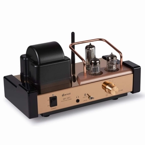 Dared MP-5BT a Stereo Vacuum Tube Integrated Amplifier,Hybrid Amplifier, Bluetooth Connection,USB/DAC Input, Headphone Output, Pre Output,25Wx2,with Tubes 6N1*1,6N2*1,6E2*1, AC110V and AC230V Optional integrated amplifier,stereo receiver,hi-fi amp combo,