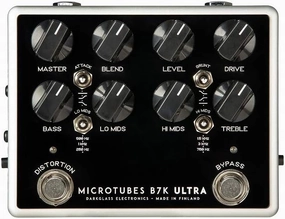 Darkglass Microtubes B7K Ultra V2 Bass Preamp Pedal w/Overdrive, 4-band EQ, Cab Sim, Aux In, and DI Output balanced output player,audiophile player,hi-res digital player,