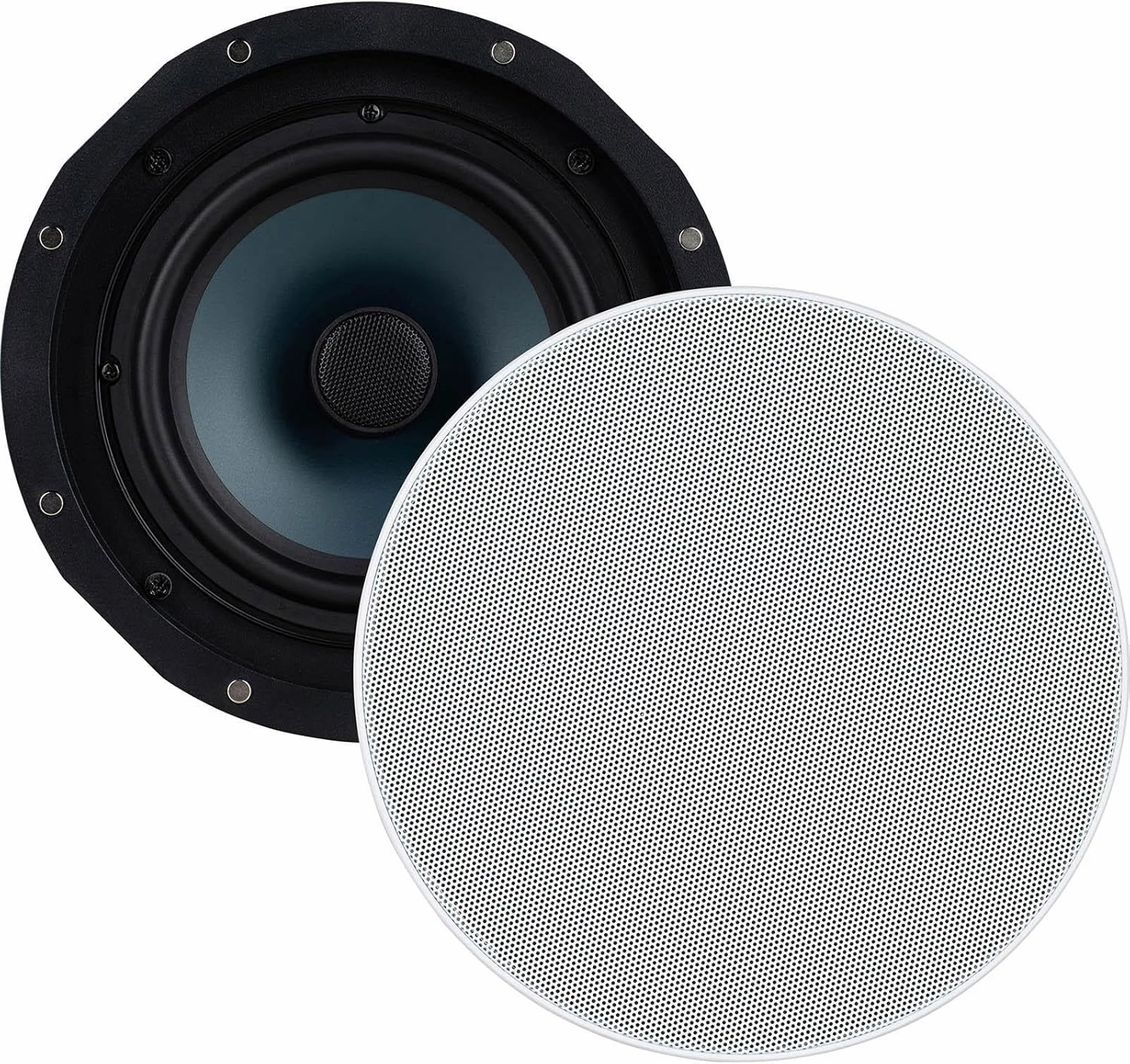 Dayton Audio CC65W 6-1/2" 2-Way in-Ceiling Speaker Pair soundbar,TV speaker bar,home theater soundbar,