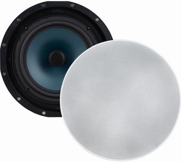Dayton Audio CC80W 8" 2-Way in-Ceiling Speaker Pair soundbar,TV speaker bar,home theater soundbar,