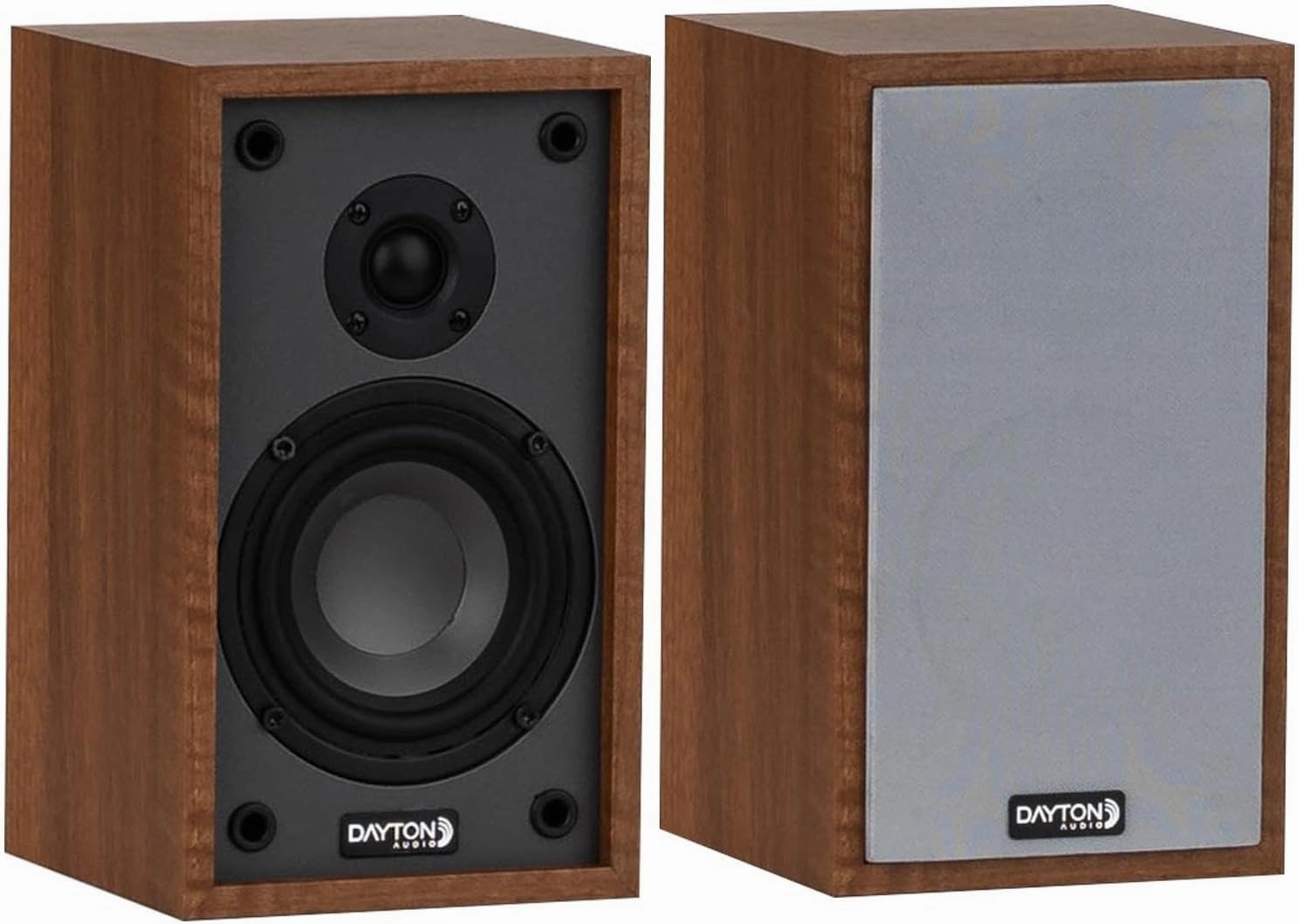 Dayton Audio Classic B40 Bookshelf Speaker Pair (Wood) bookshelf speakers,compact stereo speakers,hi-fi shelf speakers,