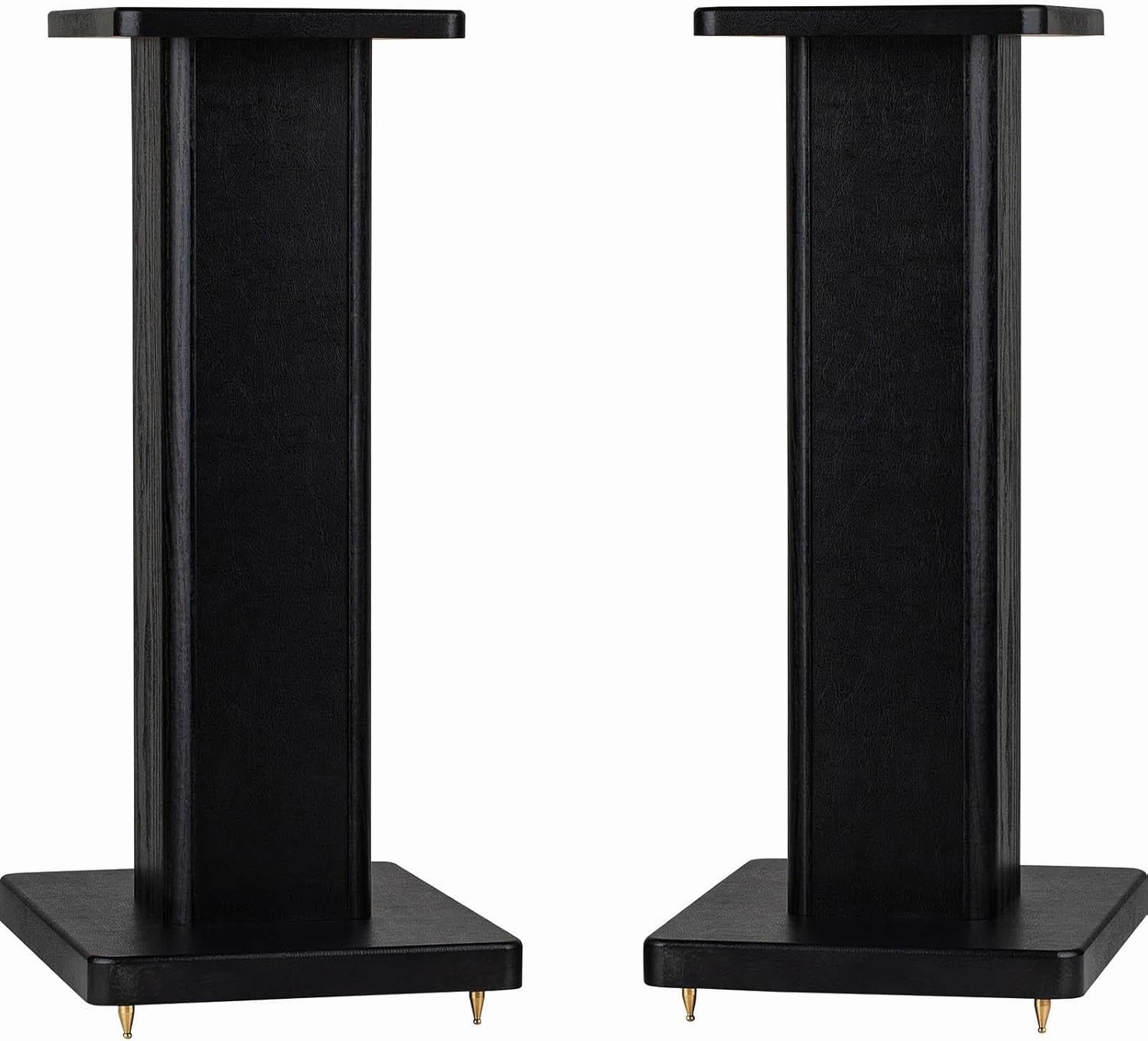 Dayton Audio Universal Wood Speaker Stand Pair (20in Black)