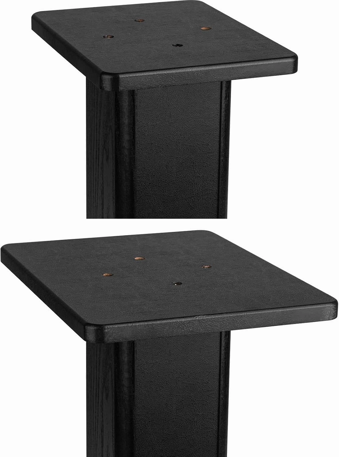 Dayton Audio Universal Wood Speaker Stand Pair (20in Black)
