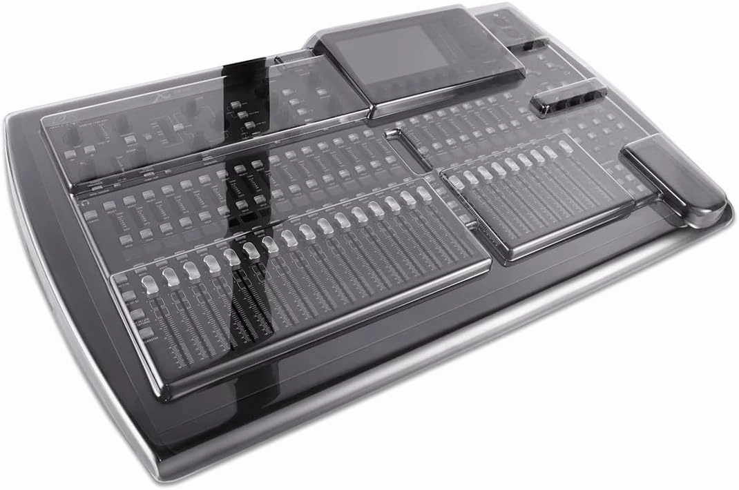 Decksaver DSP-PC-X32 Pro Behringer X32 Console Mixer Cover , Black mixer console,audio mixing desk,DJ console,