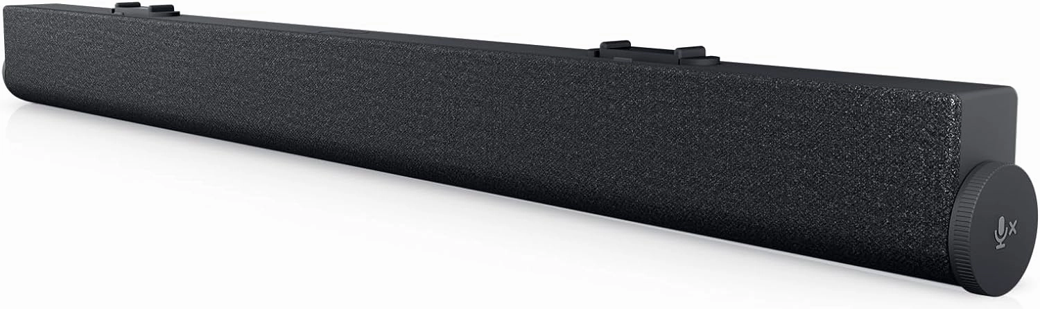 Dell Slim Conferencing Soundbar for Monitor  SB522A - Magnetic, Mute Microphone, Call Answer/end, Zoom Certification, Microsoft Teams Certified soundbar,TV speaker bar,home theater soundbar,