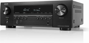 Denon AVR-S570BT (2022 Model) 5.2 Channel AV Receiver - 8K Ultra HD Audio & Video, Enhanced Gaming Experience, Wireless Streaming via Built-in Bluetooth, (4) 8K HDMI Inputs, Supports eARC (Renewed) AV receiver,surround receiver,home theater amplifier,