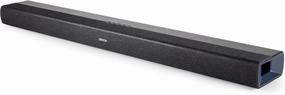 Denon DHT-S218 Sound Bar (Black), 2.1-Channel, 3D Audio with Dolby Atmos, 2 Built-in Subwoofers, Dual Midrange Drivers & Tweeters, 4K UHD HDMI with eARC, Dialog Enhancer, Multi-Pairing & Multi-Point soundbar,TV speaker bar,home theater soundbar,