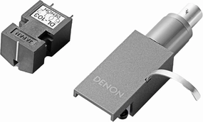 Denon DLA110GS 110-year Anniversary Edition MC Turntable Cartridge with Premium Headshell - Silver Graphite turntable cartridge,phono cartridge,MM MC stylus,