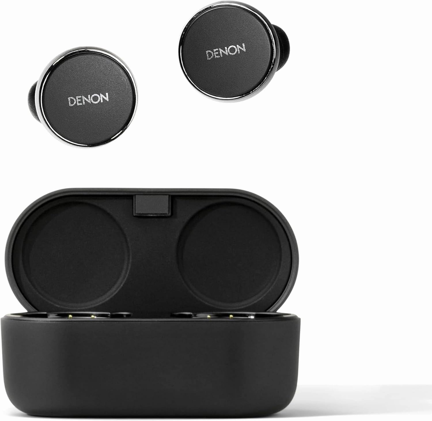 Denon PerL Pro True Wireless Earbuds - Adaptive Active Noise Cancelling, Personalized Sound with Masimo Adaptive Acoustic Technology, Spatial Audio, Long-Lasting Battery, Wireless Charging, Black audiophile headphones,high-end headphones,studio over-ear,