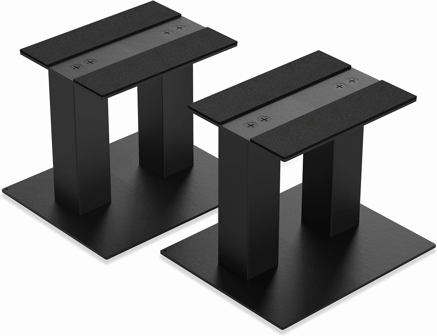 Desktop Speaker Stands 1 Pair for Small/Medium Bookshelf Speakers Steel Studio Monitor Stands,Medium speaker stands,monitor stands,floor speaker holders,