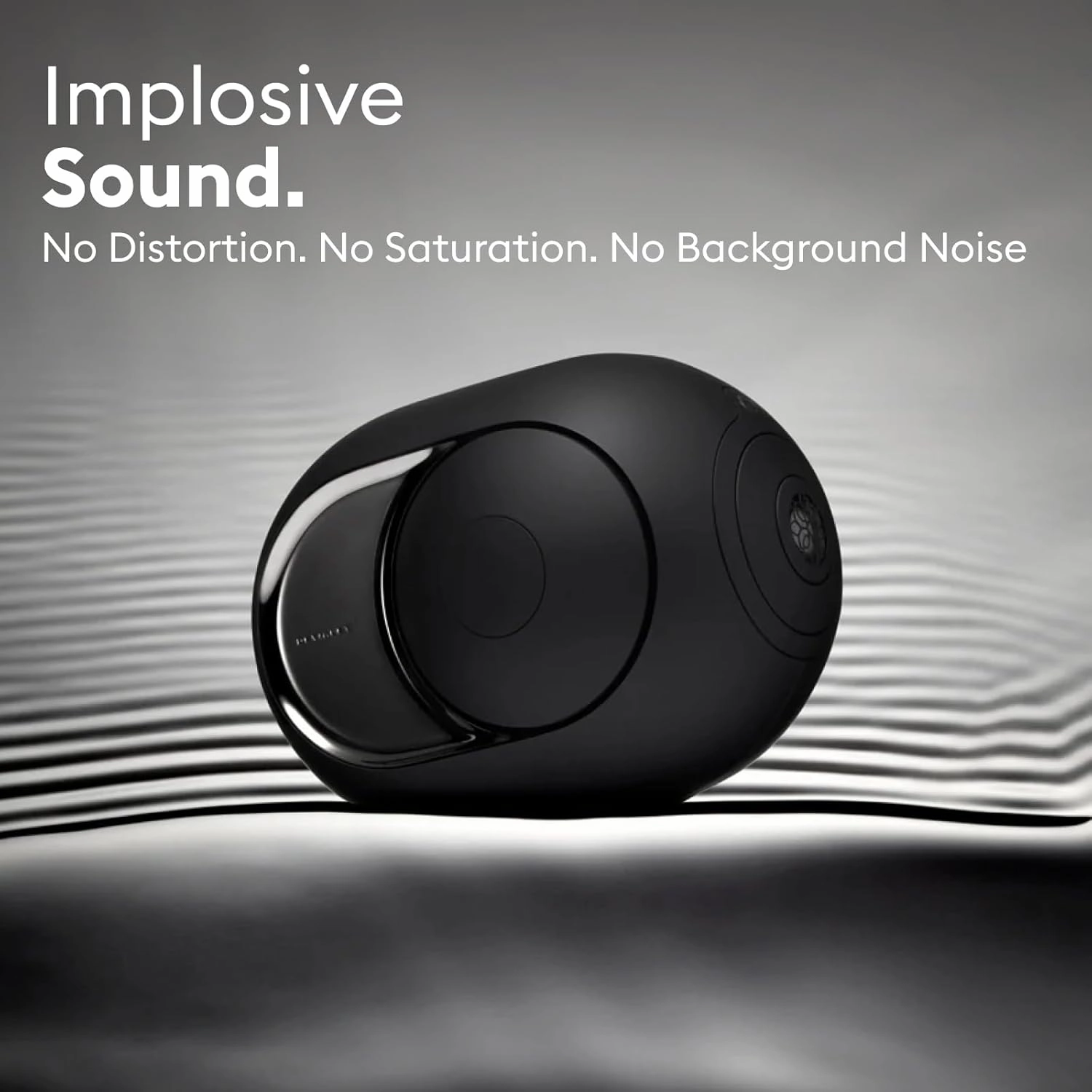 Devialet - Phantom I 108dB - High-Fidelity Wireless Speaker - Dark Chrome - Implosive Soundstage - Zero Distortion - Bluetooth Speaker - Loud Stereo Sound, Deep Bass