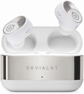 Devialet - True Wireless Earbuds - Gemini II - Iconic White - Daily Music & Commute - Exceptional Sound Quality - Noise Cancellation - Comfort Fit TWS earbuds,compact wireless buds,Bluetooth ear tips,