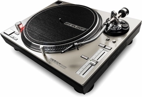 Direct Drive High Torque Turntable in silver direct-drive turntable,DJ turntable,hi-torque vinyl deck,
