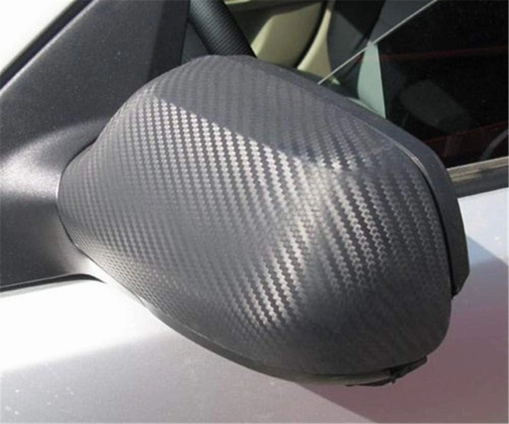 DIYAH 3D Black Carbon Fiber Film 108" X 48" / 9 FT X 4 FT Twill Weave Vinyl Sheet Roll Wrap DIY Decals