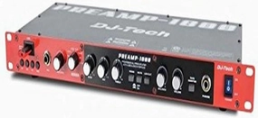 DJ Tech A- B Box, Red/Black (PREAMP1800) direct-drive turntable,DJ turntable,hi-torque vinyl deck,