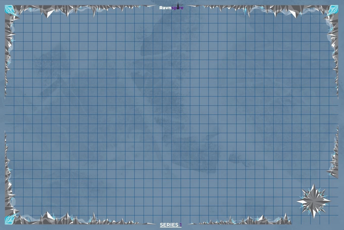 DND Battle Mat Ultimate 3 Pack Starter Set Accessory for RPG Role Playing Games 24" X 36" Ultradurable Non-Staining Dry/Wet Erase Premium Vinyl Battle Grid Series 1