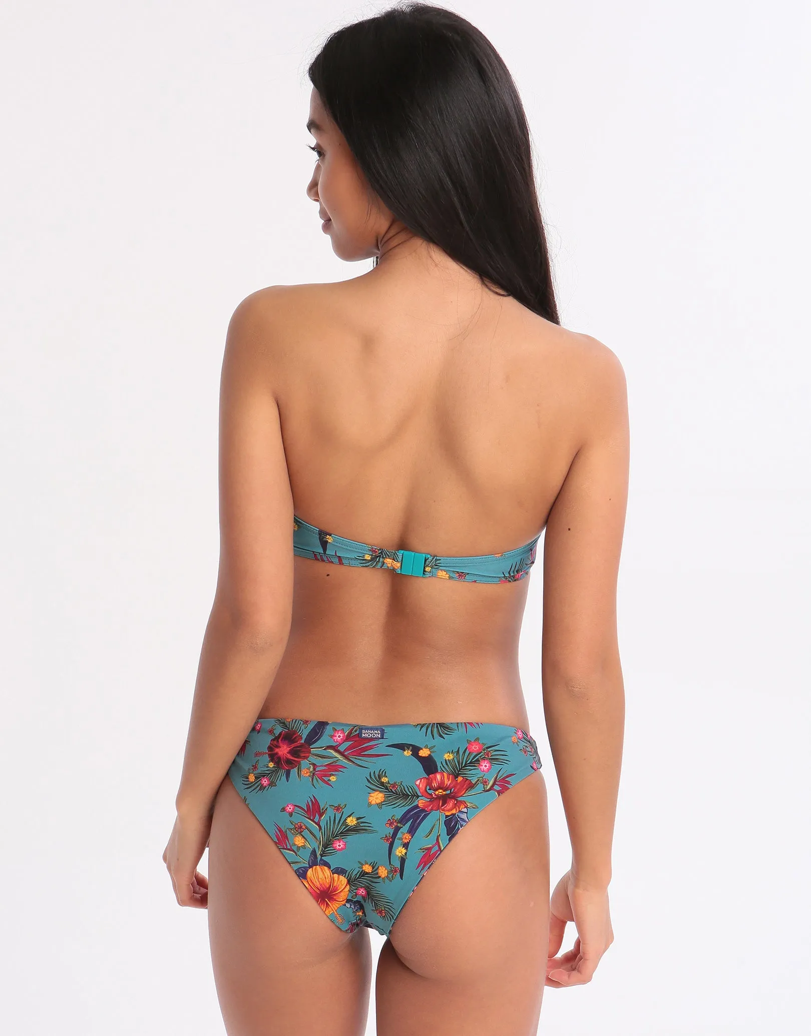 Dolcevita Wila Reversible Bikini Bottom - Turquoise
