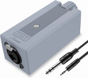 Donner EM1 Rechargeable Portable Personal in-Ear Monitor Amplifier Analog Headphone Amplifier Stereo Headphone Earphone Amp Volume Control Audio Booster with XLR and TRS Input 3.5mm Output Jack headphone amplifier,portable amp,desktop headphone amp,
