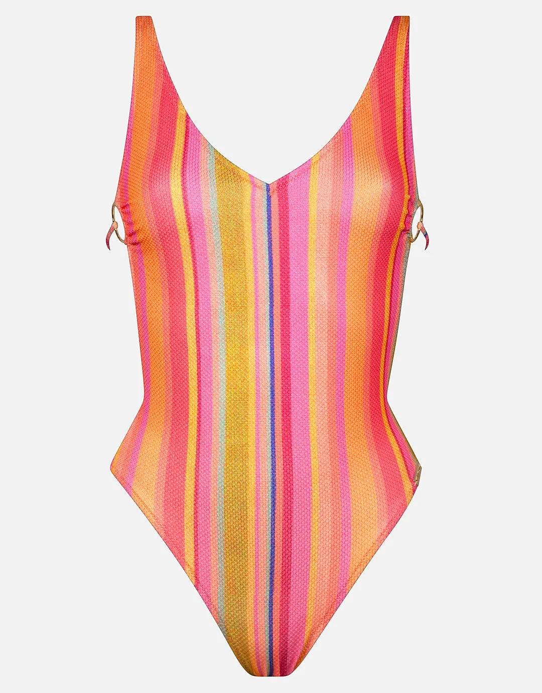 Dopamine Stripe Swimsuit - Dopamine Brights