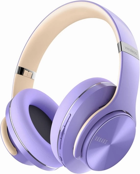 DOQAUS Bluetooth Headphones Over Ear, 90H Playtime Wireless, 3 EQ Modes, HiFi Audio & Deep Bass, ENC Noise Isolating Mic, Soft Earpads for Phone/PC noise cancelling headphones,ANC headphones,travel headphones,