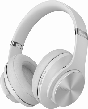 DOQAUS Bluetooth Headphones Over Ear, 90H Playtime Wireless, 3 EQ Modes, HiFi Audio & Deep Bass, ENC Noise Isolating Mic, Soft Earpads for Phone/PC over-ear headphones,closed back headphones,wireless studio cans,