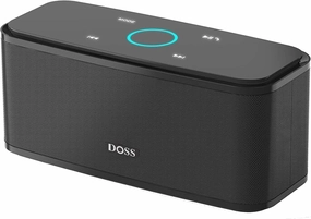 DOSS SoundBox Touch Wireless Bluetooth Speaker with 12W HD Sound and Bass, IPX5 Waterproof, 20H Playtime, Handsfree, for Office, Home, Outdoor, Travel-Upgraded wireless speakers,portable Bluetooth speaker,multiroom speaker,