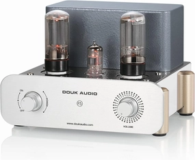 Douk Audio F5 Pure Class A HiFi Vacuum Tube Amplifier - 6W Single-Ended Stereo Amp for Home Audio System with RCA Inputs tube amplifier,valve amp,audiophile tube stereo,