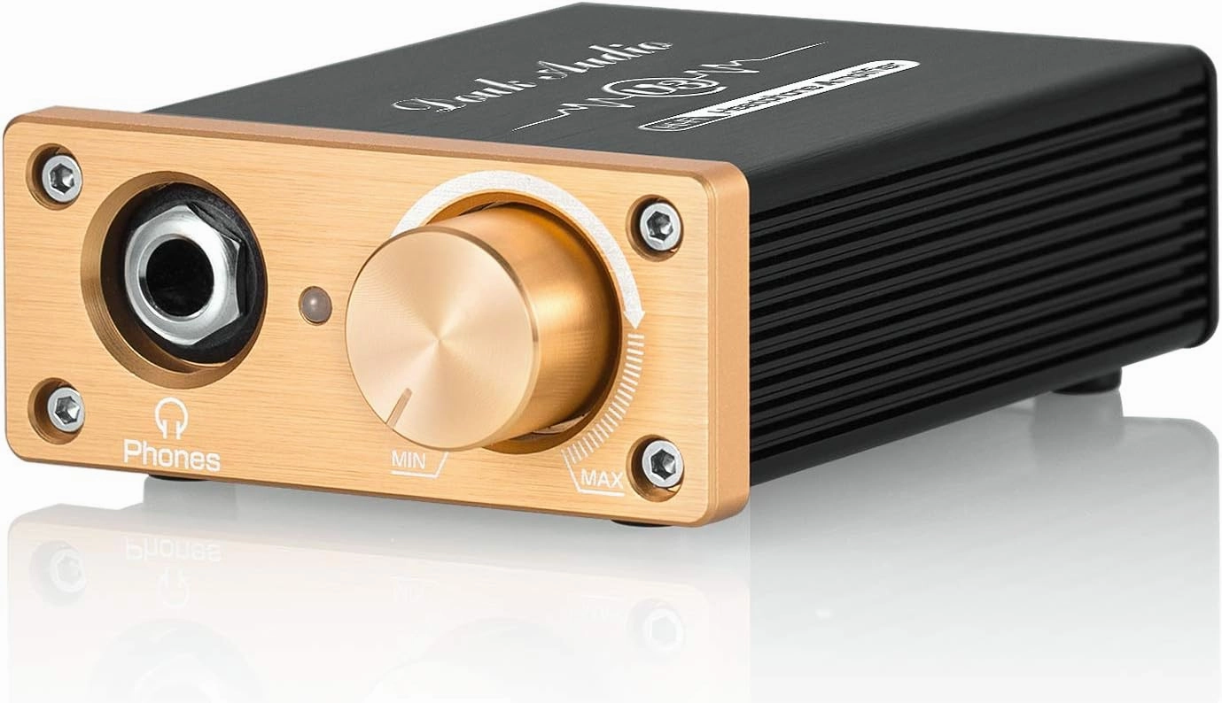 Douk Audio U3 Headphone Amps, Mini Hi-Fi Amplifier for Home Desktop PC 6.35mm / 3.5mm Headsets, Class A, RCA Input, DC 5V headphone amplifier,portable amp,desktop headphone amp,