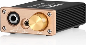Douk Audio U3 PRO HiFi Mini Class A Headphone Amplifier  High-Power Desktop Amp for 18-600 Headphones, 1500mW Output, 3.5mm & 6.35mm Jacks, DC 5V headphone amplifier,portable amp,desktop headphone amp,