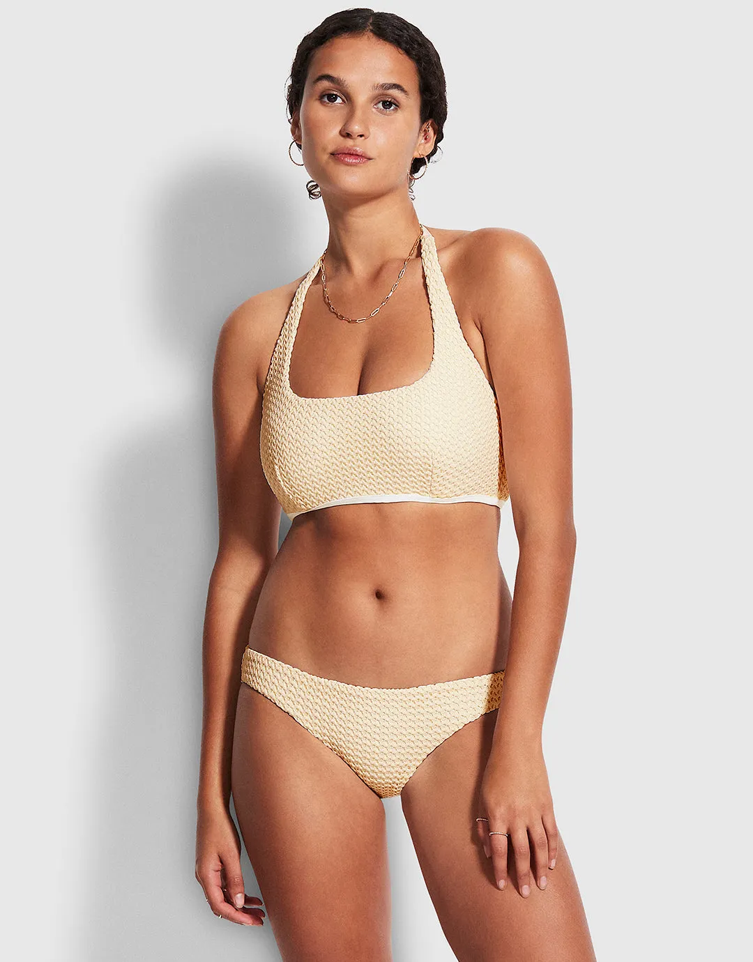Dream Catcher Hipster Bikini Pant - Ecru