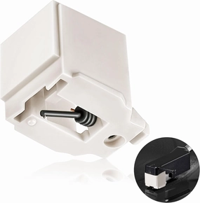 Dreyoo 1 Pack Record Player Needle Replacement for ATN3600L, Turntable Stylus Compatible with Audio-Technica ATPL30/ATPL50/ATLP60/ATLP60USB/ATLP2D/ATLP2DUSB Vinyl Turntable Player turntable cartridge,phono cartridge,MM MC stylus,
