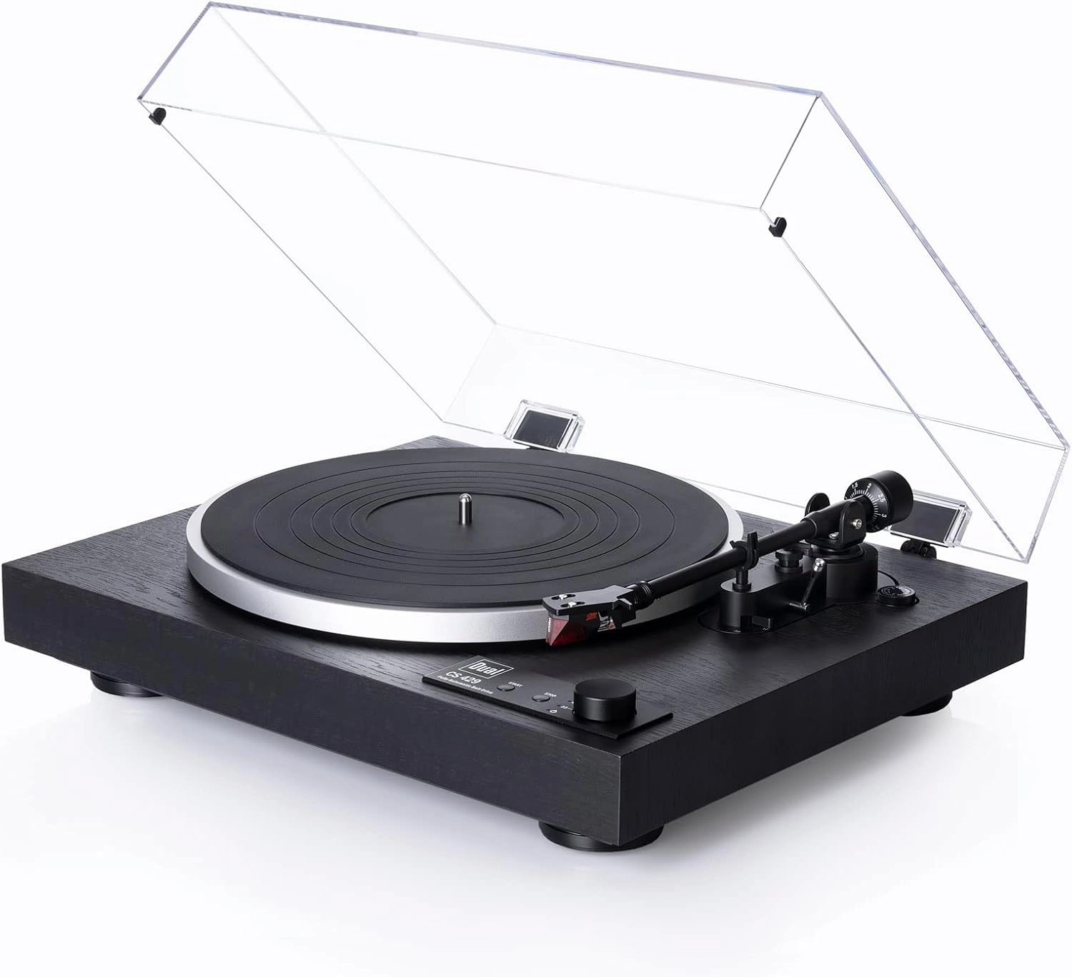 Dual CS 429 Fully Automatic Turntable with Die-Cast Aluminum Platter - Black direct-drive turntable,DJ turntable,hi-torque vinyl deck,