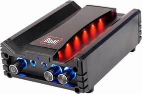 Dual Electronics DBTMA100 Black Micro 2 Channel Class-D Amplifier | 3.5 mm AUX Input | Stereo RCA Outputs | 100 Watts Peak Power | Up to 100ft of Wireless Bluetooth Range power amplifier,stereo amp,hi-fi power amp,