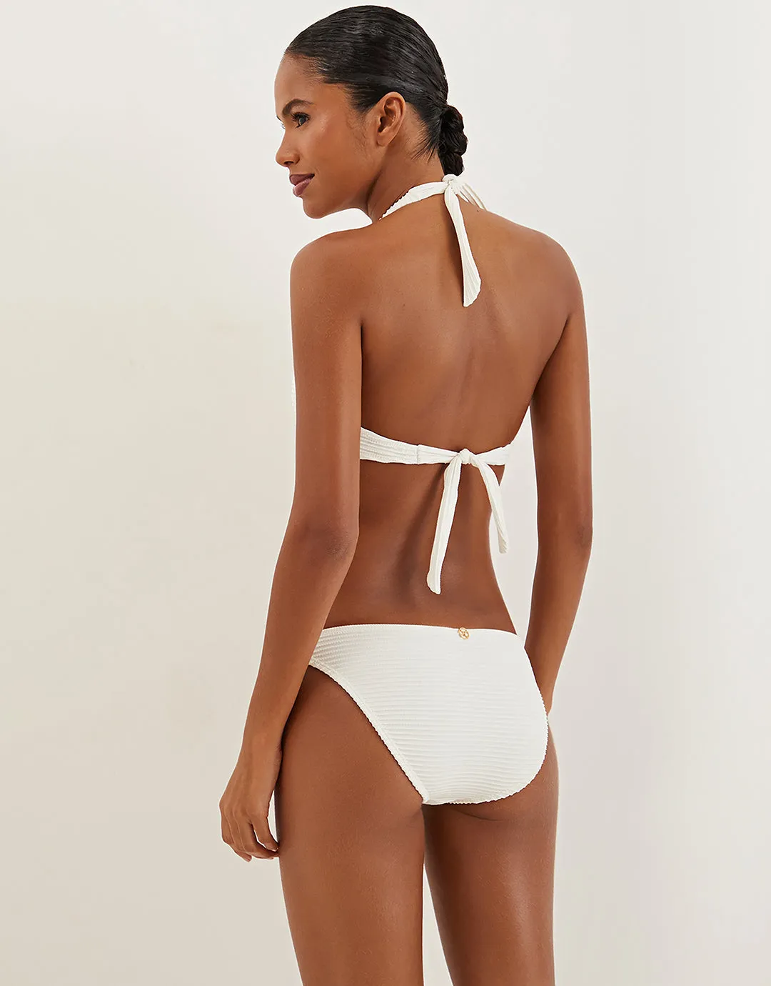 Dune Fany Full Bikini Pant - White