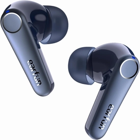 EarFun Air Pro 3 Noise Cancelling Wireless Earbuds, Qualcomm? aptX? Adaptive Sound, 6 Mics CVC 8.0 ENC, Bluetooth 5.3 Earbuds, Multipoint Connection, 45H Playtime, App Customize EQ, Blue wireless earbuds,Bluetooth earphones,true wireless stereo,