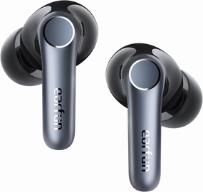 EarFun Air Pro 4 Adaptive Hybrid Noise Canceling Wireless Earbuds, Qualcomm Snapdragon Sound, aptX Lossless, 6 Mics AI CVC 8.0 Call, LDAC Hi-Res Audio, 52H Playtime, Bluetooth 5.4, in-Ear Detection TWS earbuds,compact wireless buds,Bluetooth ear tips,