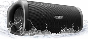 EarFun UBOOM L Bluetooth Speaker, Portable Speaker 28W Loud Stereo Sound, Rich Bass, IP67 Waterproof & Dustproof, Dual Pairing, Built-in Mic, Low Latency, Wireless Speakers for Party, Indoor & Outdoor wireless speakers,portable Bluetooth speaker,mu