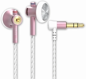 EB2S Wired Earbuds, 15.4mm LCP Diaphragm Dynamic in-Ear Headphones, Noise Isolating Earbuds, Compatible with Android, Phone, Laptops, MP3 (3.5mm no Mic) audiophile headphones,high-end headphones,studio over-ear,
