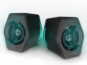 Edifier G2000 32W PC Gaming Computer Speakers for Laptop Mac Desktop Computer Woofer Speakers Bluetooth USB 3.5mm AUX Inputs RGB Lights Multimedia Speakers Black bookshelf speakers,compact stereo speakers,hi-fi shelf speakers,